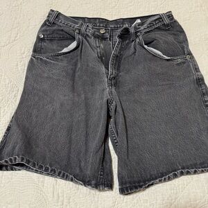 Men’s Black Y2K Vintage Jorts Size 32